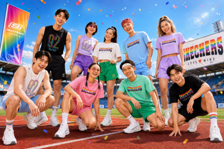 Skechers Pride Collection: แฟชั่นสีรุ้งเฉลิมฉลอง Pride Month ในประเทศไทย